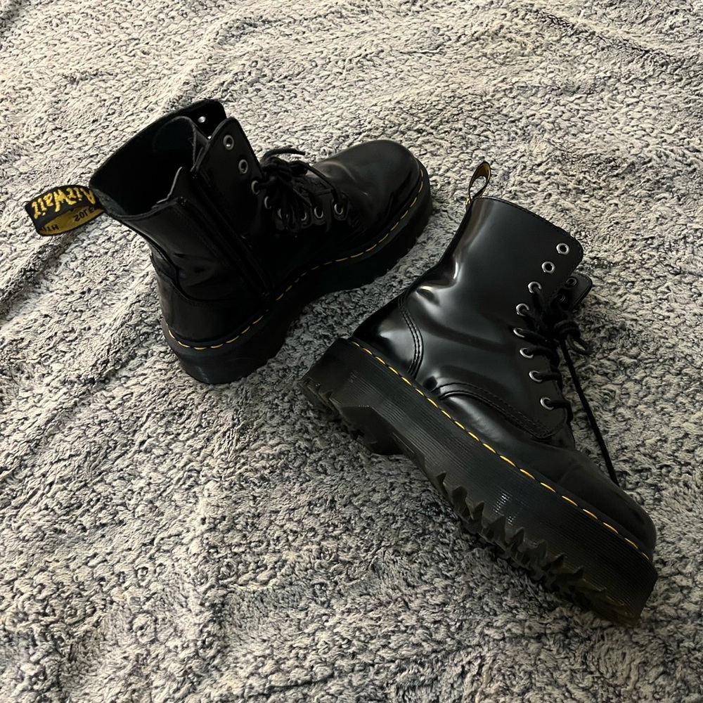 Size 6 Doc Marten Platforms Jadon Vegan leather